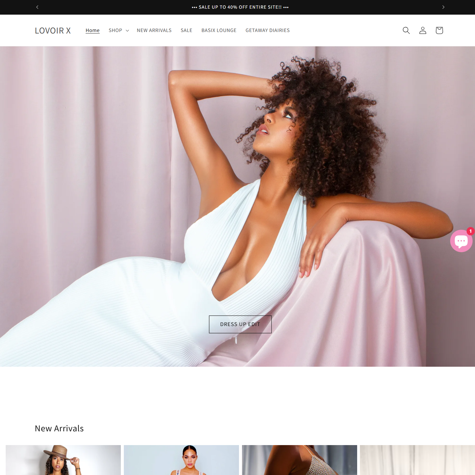 Person using mobile phone for fashion shopping